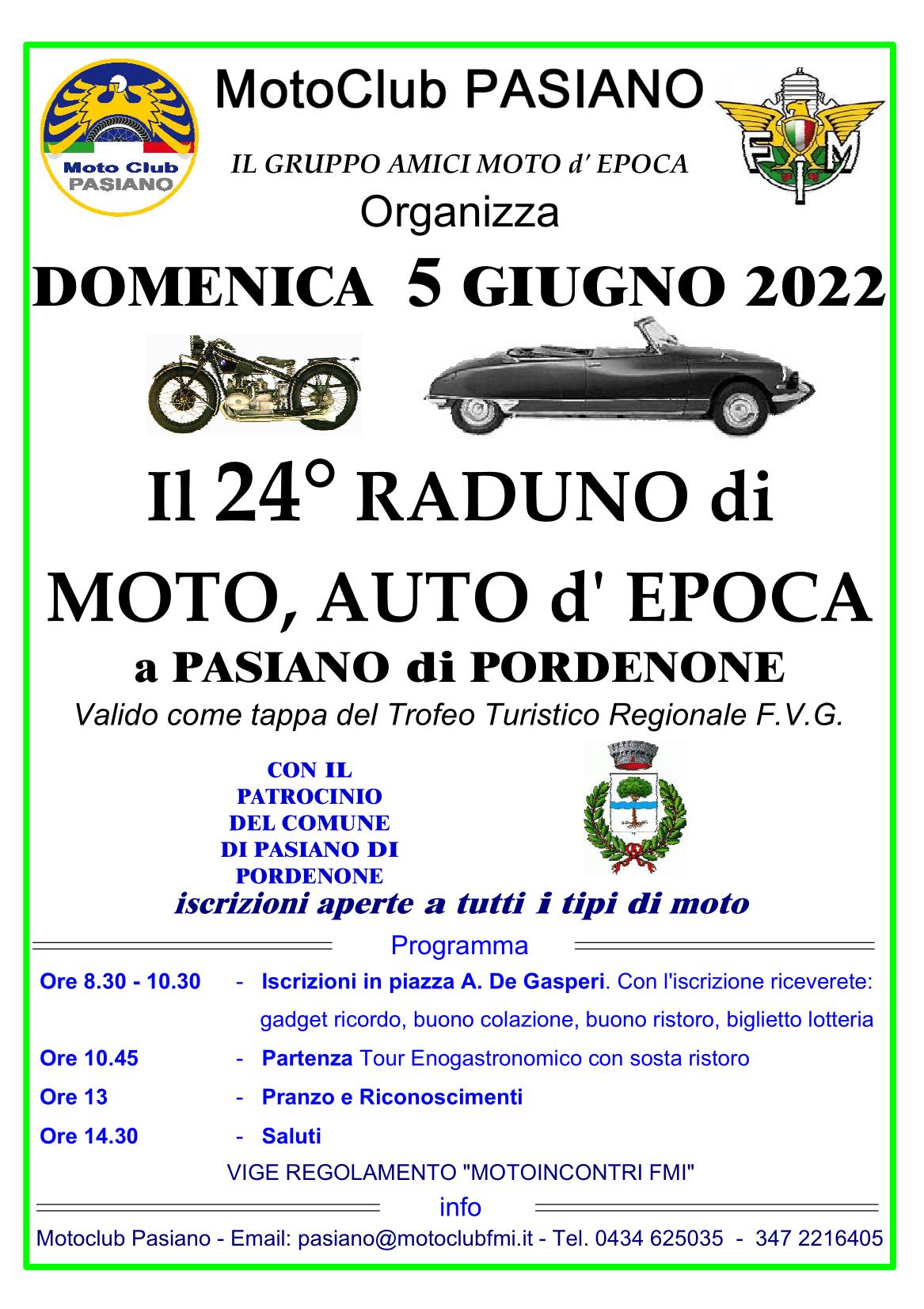 24° RADUNO MOTO E AUTO D'EPOCA autoraduni.it la guida dei raduni auto